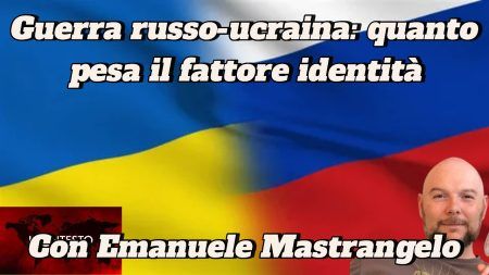 Guerra russo-ucraina: quanto pesa il fattore identità Guerra russo-ucraina: il fattore identità con Emanuele Mastrangelo su bandiere russe e ucraine.