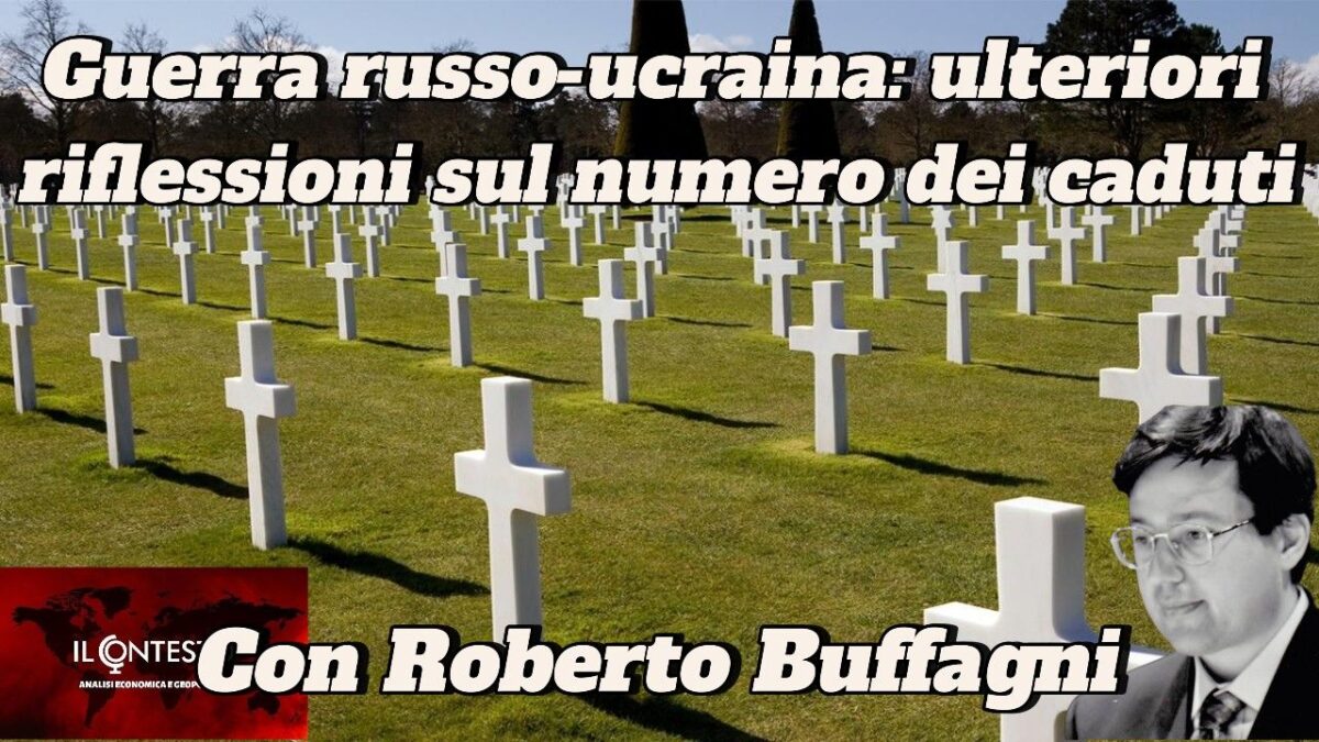 Guerra russo-ucraina: ulteriori riflessioni sul numero dei caduti Le file di croci bianche in un cimitero evocano riflessioni sulla guerra russo-ucraina e sul numero dei caduti.