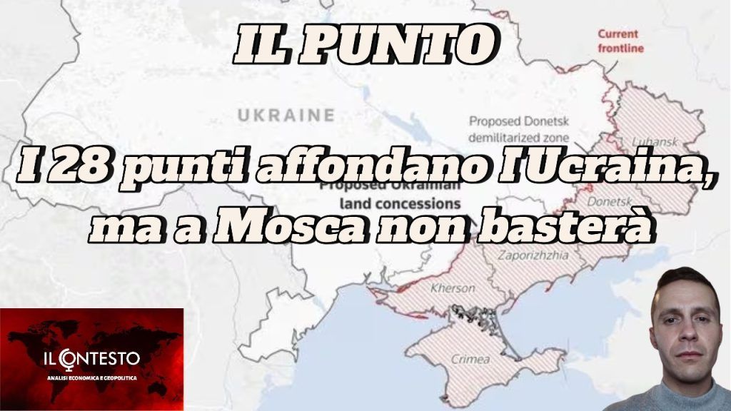 I 28 punti affossano l'Ucraina, ma a Mosca non basterà