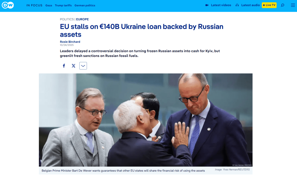 La triade Russia-Cina-India e la “mina vagante” statunitense 2 eu non confisca beni russi