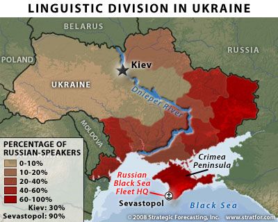 Guerra russo-ucraina: Mosca mette nel mirino l’intera area russofona 1 Divisioni linguistiche del Paese, emerse prepotentemente nel corso della guerra russo-ucraina.