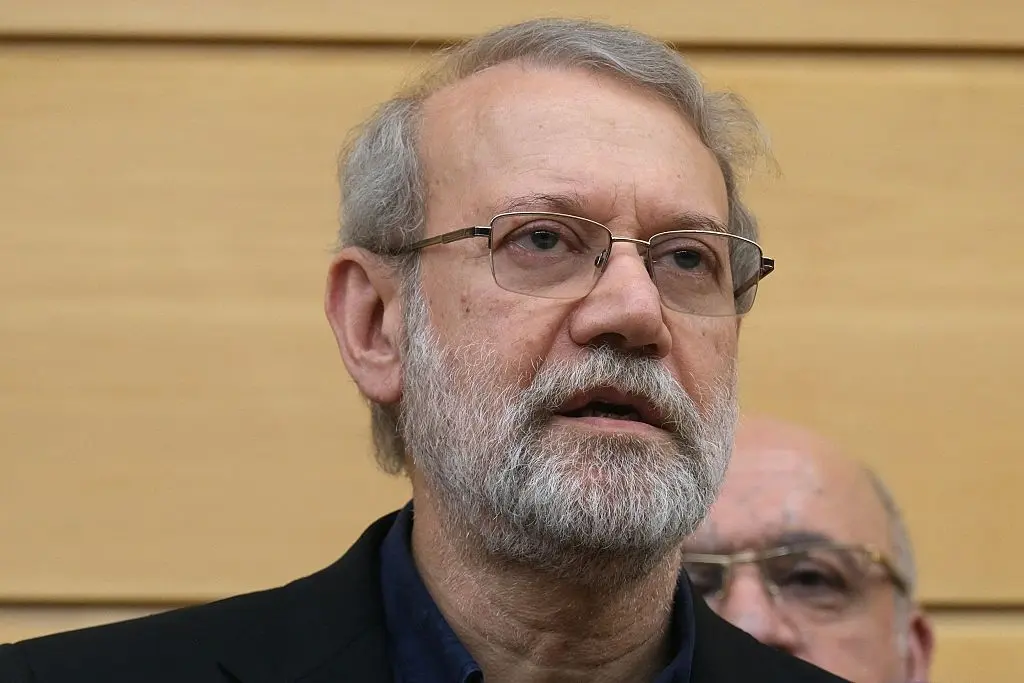 Il segretario generale del Consiglio per la Sicurezza Nazionale iraniana Ali Larijani.