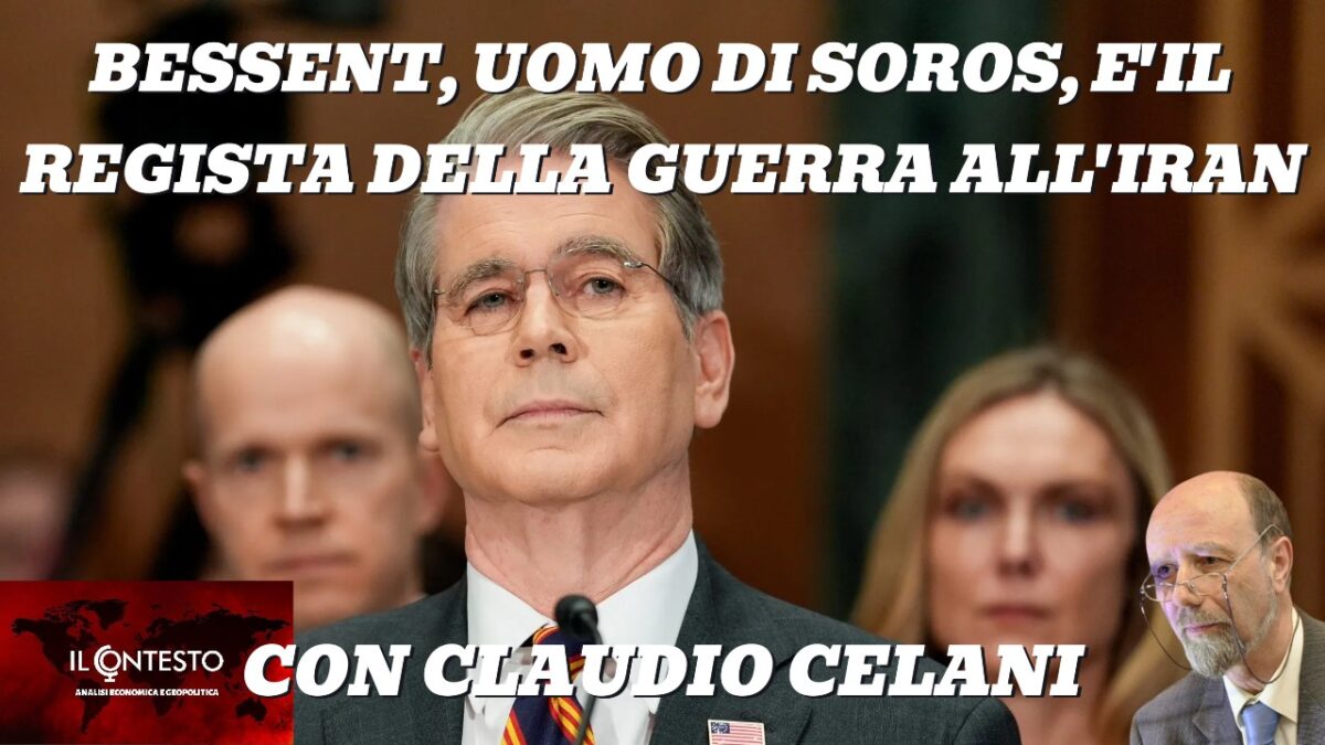Stretto di Hormuz in subbuglio: quali scenari si prospettano? Uomo di mezza età in abito e occhiali siede in modo formale, sovrapposto a un testo italiano che fa riferimento allo Stretto di Hormuz e a una persona in primo piano.