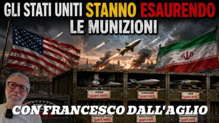 L'immagine mostra casse di armi etichettate come JASSM, Tomahawk e JDAM con cartelli di scorte scarse, come riportato dal Washington Post.