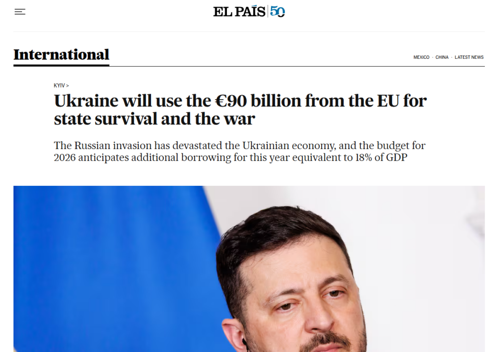 L'Unione Europea ha sbloccato il prestito da 90 miliardi di euro a favore dell'Ucraina.