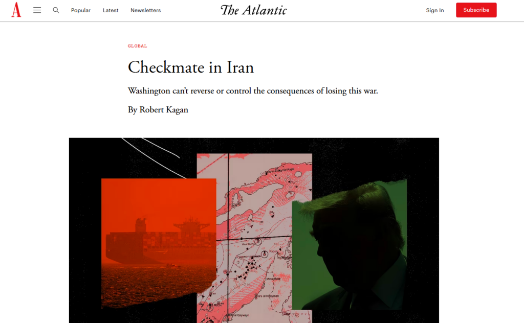 L'articolo di Robert Kagan.