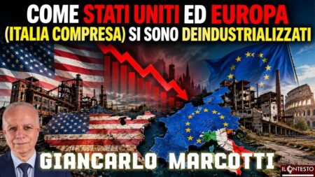 come stati uniti europa italia si sono deindustrializzati