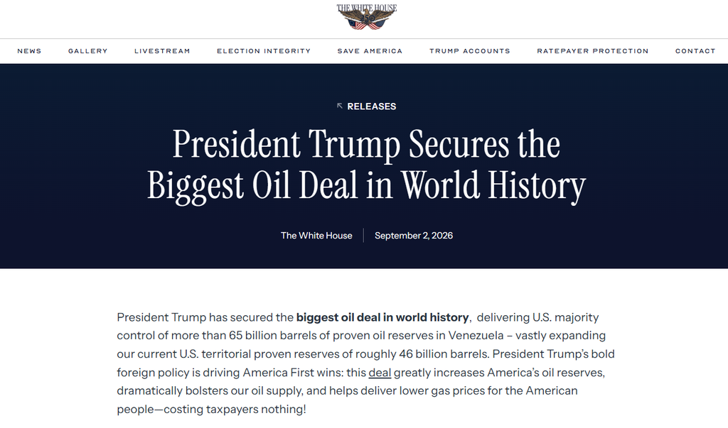 Gli Usa puntano a controllare 111 miliardi di barili di petrolio 1 L'accordo annunciato dal presidente Trump, che assicurerebbe agli Stati uniti 65 miliardi di barili di petrolio venezuelano.
