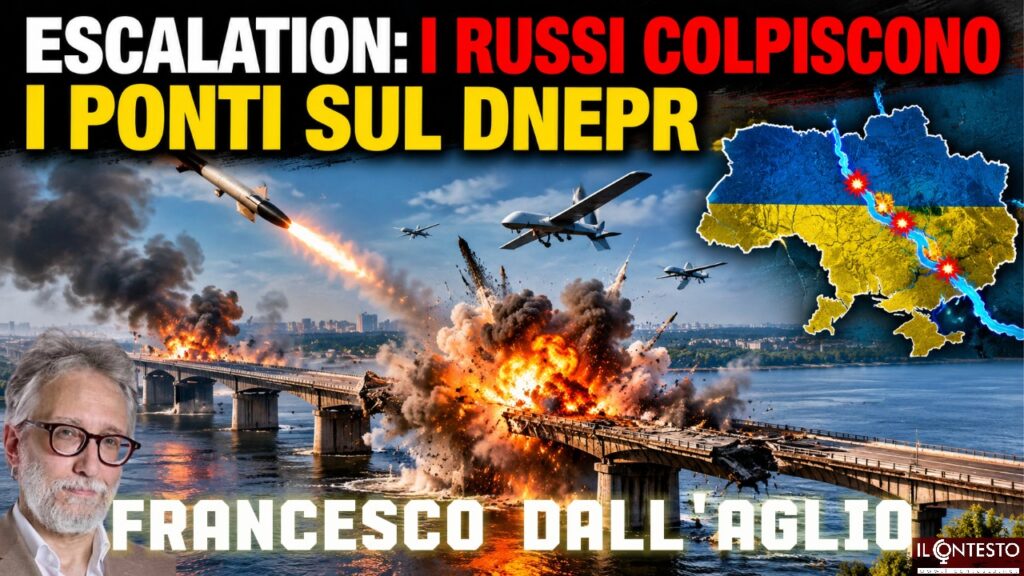 I ponti di Kiev nel mirino delle forze armate russe escalation russi colpiscono ponti dnepr