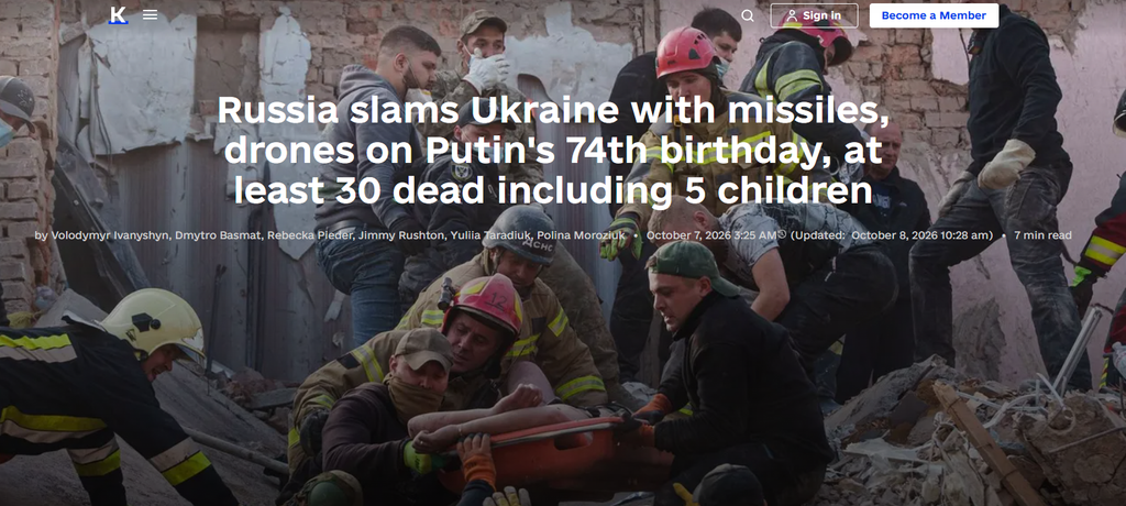 Kiev subisce uno dei più pesanti bombardamenti da inizio conflitto 1 Kiev ha subito uno dei più pesanti bombardamenti da inizio conflitto.