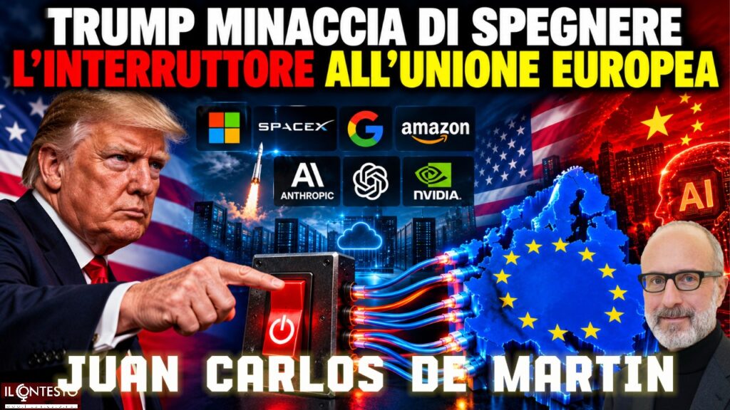 trump minaccia spegnere interruttore unione europea